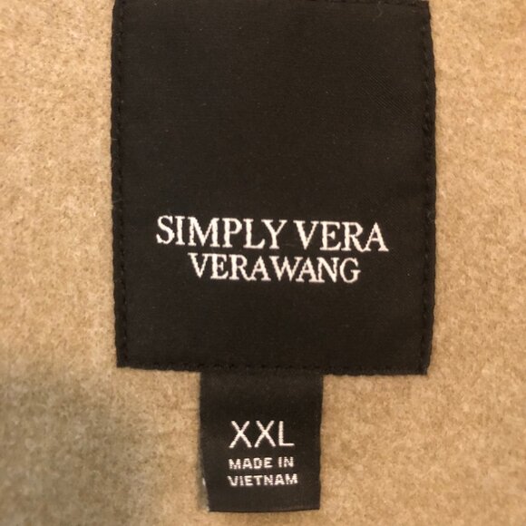 Simply Vera Vera Wang XXL Camel Coat – Elegant, Cozy & Timeless - Picture 10 of 12